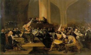 Procesul Inchizitiei - Francisco Goya