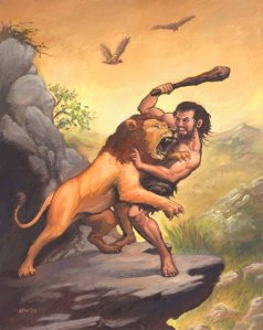 Nemean_lion_fighting_Herakles